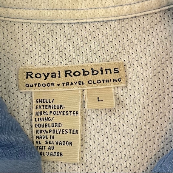 Royal Robbins vented roll tab long sleeve shirt large - Picture 10 of 16